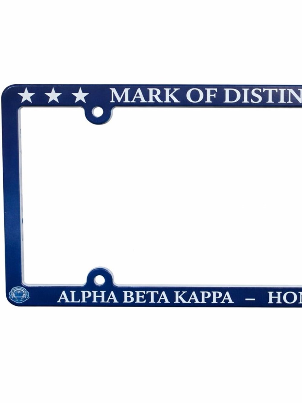 Alpha Beta Kappa Honor Society License Plate Frame New